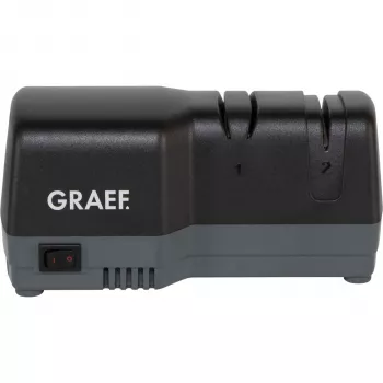 Graef CC 82 EU elektrinis peilių galąstuvas, 2 pakopų deimantinis šlifavimas, sidabrinis/juodas
