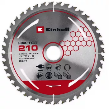 Einhell TE-TS 36/8 T Li-Solo belaidis stalinis pjūklas 210 mm (4340455)