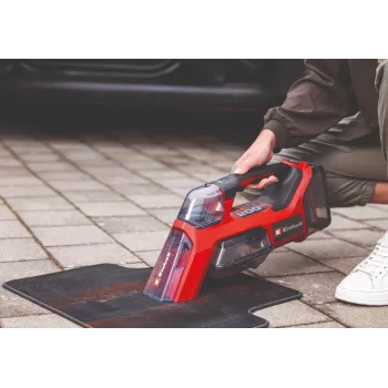 Einhell TE-SCL 18/200 Li-Solo belaidis šlapio ir sauso siurblys su plovimo funkcija, 20L nerūdijančio plieno bakas, 18V Power X-Change, be akumuliatoriaus