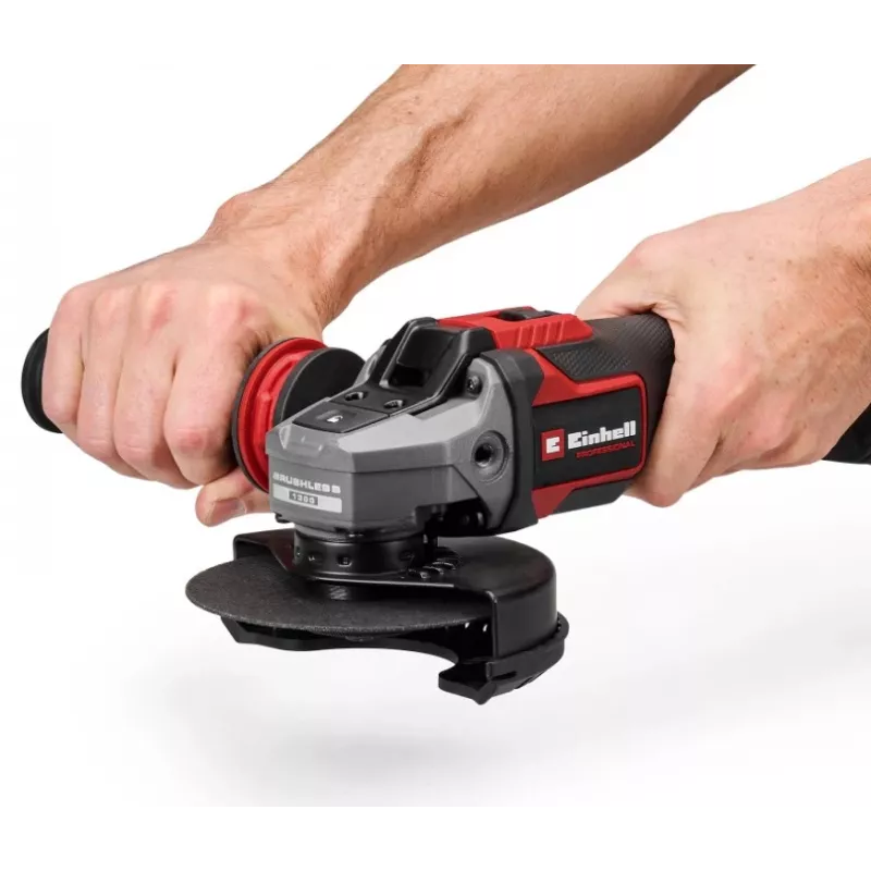 Einhell TP-AG 18/125-13 Q Li BL-Solo belaidis kampinis šlifuoklis 125 mm, bešepetinis, 18V Power X-Change (be akumuliatoriaus)