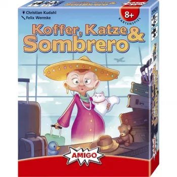 AMIGO Suitcase, Cat & Sombrero vaikų atminties žaidimas