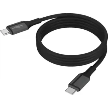ANSMANN Magnetinis USB-C silikoninis laidas 120 cm juodas