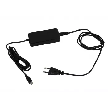 ALLNET 90W USB-C GaN PD maitinimo adapteris su 2,8 m laidu - juodas