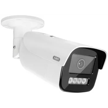 ABUS 4 MP IP kulkos tipo vaizdo kamera, 4 mm objektyvas, IR ir balta šviesa, IP67, IK10