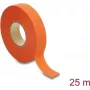 Delock Fabric Tape 25 m x 19 mm plyšimui atspari lipni juosta, oranžinė