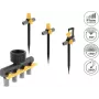 Delock Sprinkler T-Connector rinkinys su 90°, 180° ir 360° antgaliais bei 4 krypčių skirstytuvu