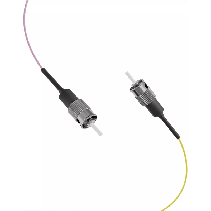 EFB Fibre Pigtail ST 50/125 µm OM4, 12 spalvų rinkinys, 2 m
