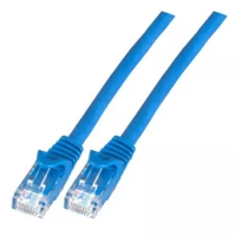 EFB K8104BL.15 Cat.6 U/UTP Patch Cable CCA, 15 m, mėlynas