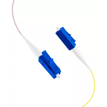 EFB FTTH Pigtail LC OS2 G.657.A2 12 spalvų rinkinys, 2 m, vienmodis 9/125 µm, atsparus lenkimui, 12 pluoštų