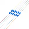 EFB FTTH Pigtail LC OS2 G.657.A2 12 spalvų rinkinys, 2 m, vienmodis 9/125 µm, atsparus lenkimui, 12 pluoštų