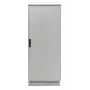 EFB Elektronik 19 inch IP55 tinklo spinta 24U 800x800 su sumontuotu pagrindu, šviesiai pilka RAL 7035