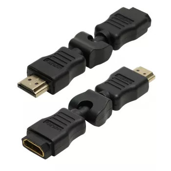 LogiLink HDMI 270° kampinis adapteris, vyriškas į moterišką, 4K 60Hz