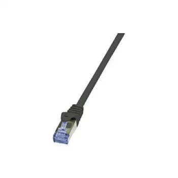 LogiLink PrimeLine Cat.6 U/UTP jungiamasis kabelis RJ-45 kištukas-kištukas, 0,5 m, pilkas