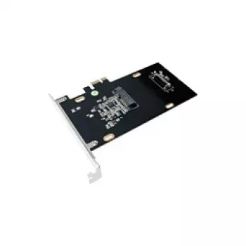 LogiLink PCI Express 3.0 x4 dvigubas M.2 NVMe SSD ir dvigubas SATA III hibridinis adapterio kortelė