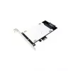 LogiLink PCI Express 3.0 x4 dvigubas M.2 NVMe SSD ir dvigubas SATA III hibridinis adapterio kortelė