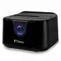 FANTEC DS-X1U3-Glanz USB 3.2 Gen 1 dokų stotelė 2,5 colio SATA HDD/SSD, blizgios juodos spalvos