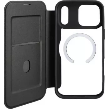 4SMARTS Urban Pro Flip dėklas, skirtas Apple iPhone 18 Pro Max / 17 Pro Max su MagSafe - juodas