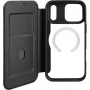 4SMARTS Urban Pro Flip dėklas, skirtas Apple iPhone 18 Pro Max / 17 Pro Max su MagSafe - juodas