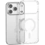 4SMARTS Hybrid Case Ibiza, skirta Apple iPhone 18 Pro Max / 17 Pro Max, MagSafe - permatomas