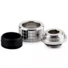 Thermal Grizzly DeltaMate suspaudimo jungtis, žalvarinė – blizgus nikelis, 14 mm kietiems vamzdeliams, G1/4 inch sriegis