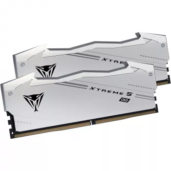 Patriot Viper Xtreme 5 48GB (2x24GB) DDR5-9600 CL46 UDIMM rinkinys, sidabrinis