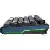 Ducky OK-M 75 mechaninė žaidimų klaviatūra, 75% išdėstymas, karštai keičiami jungikliai, RGB, ANSI, KTT Wine Red jungikliai