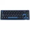 Ducky OK-M 65 mechaninė žaidimų klaviatūra, 65% formos faktorius, karšto keitimo, RGB foninis apšvietimas, ANSI išdėstymas, KTT Baby Blue jungikliai