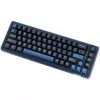 Ducky OK-M 65 mechaninė žaidimų klaviatūra, 65% formos faktorius, karšto keitimo, RGB foninis apšvietimas, ANSI išdėstymas, KTT Baby Blue jungikliai