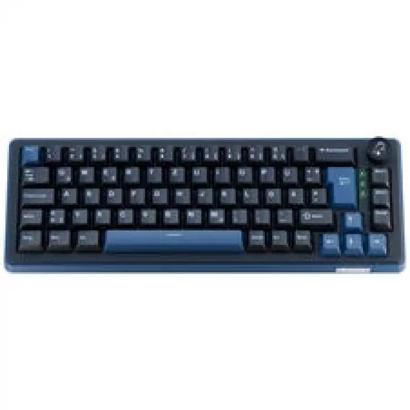 Ducky OK-M 65 žaidimų klaviatūra, 65%, karšto keitimo, RGB, ISO - KTT Tactile