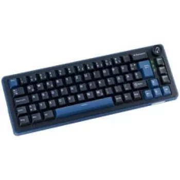 Ducky OK-M 65 65% mechaninė žaidimų klaviatūra, karštai keičiami KTT linijiniai jungikliai, per klavišą RGB, ISO, PBT dvigubo šūvio klavišų dangteliai, laidinė USB-C, juoda