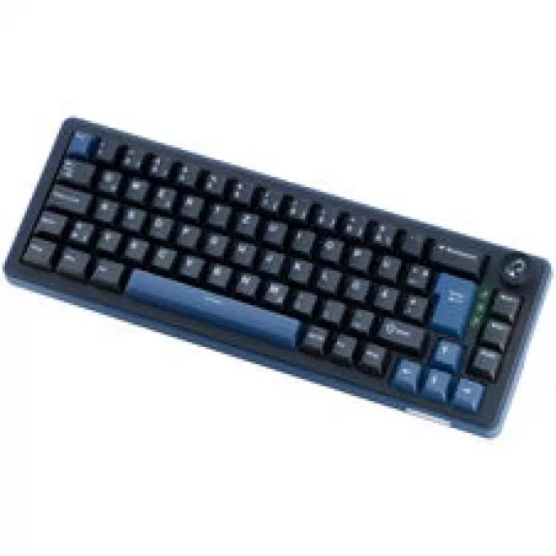 Ducky OK-M 65 65% mechaninė žaidimų klaviatūra, karštai keičiami KTT linijiniai jungikliai, per klavišą RGB, ISO, PBT dvigubo šūvio klavišų dangteliai, laidinė USB-C, juoda