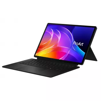 ASUS ProArt PZ14 HT7407NA-SN042W 14,5 colio 2.8K OLED liečiamas nešiojamas kompiuteris - Snapdragon X Elite X2E-88-100, 32GB RAM, 1TB SSD, Windows 11 Home, Ponder Blue