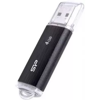 Silicon Power Ultima U02 4GB USB 2.0 atmintukas, juodas
