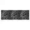 Lian Li UNI FAN TL FLEX Wireless ARGB Reverse Blade 120mm ventiliatorių rinkinys (3 vnt.) su valdikliu, juoda