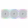 Lian Li UNI FAN TL FLEX Wireless ARGB Reverse Blade 120 mm ventiliatorių 3 vnt. komplektas su valdikliu – baltas