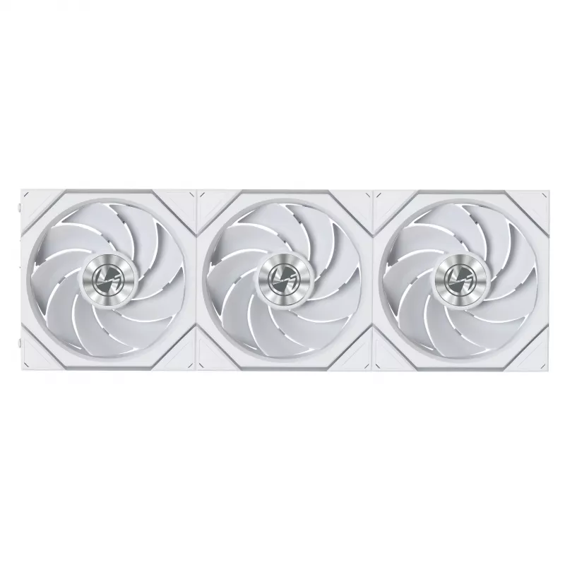 Lian Li UNI FAN TL FLEX Wireless ARGB Reverse Blade 120 mm ventiliatorių 3 vnt. komplektas su valdikliu – baltas