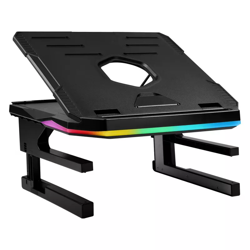 Enermax R.T.STAND ELS001 juodas laptopo ir planšetės stovas