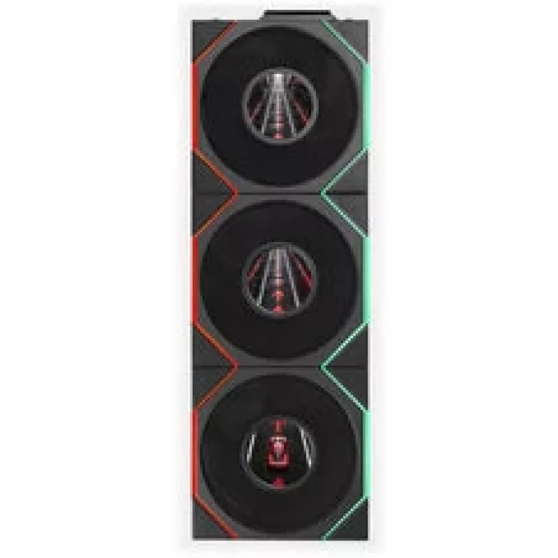 Lian Li UNI FAN TL LCD FLEX Wireless 120 mm ARGB LCD ventiliatorius - juodas, 3 vnt. komplektas su valdikliu