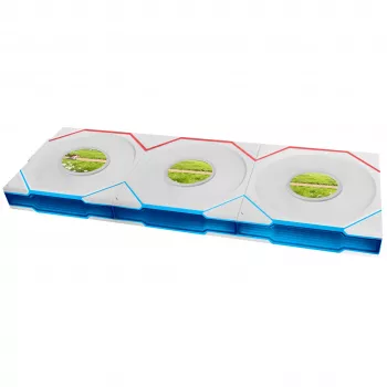 Lian Li UNI FAN TL120 LCD FLEX Wireless ARGB 120 mm PWM ventiliatorius 3 vnt. balti