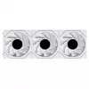 Lian Li UNI FAN TL120 LCD FLEX Wireless ARGB Reverse 3 vnt. 120 mm korpuso ventiliatoriai, balti