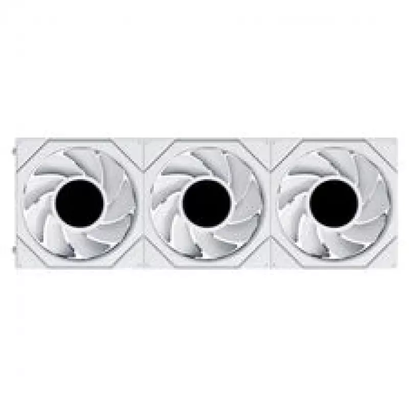 Lian Li UNI FAN TL120 LCD FLEX Wireless ARGB Reverse 3 vnt. 120 mm korpuso ventiliatoriai, balti