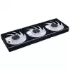 Lian Li UNI FAN CL FLEX Wireless PWM ARGB 120 mm korpuso ventiliatorius, juodas, 3 vnt. su valdikliu