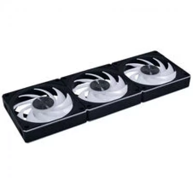 Lian Li UNI FAN CL FLEX Wireless PWM ARGB 120 mm korpuso ventiliatorius, juodas, 3 vnt. su valdikliu