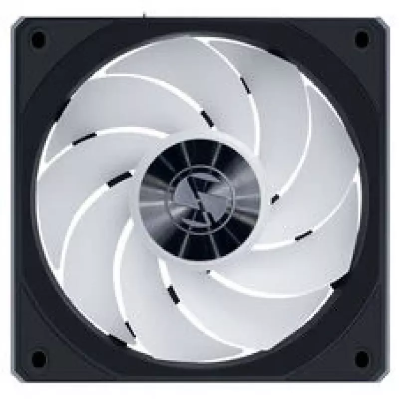 Lian Li UNI FAN CL FLEX Wireless ARGB Reverse Blade 120mm PWM ventiliatorių rinkinys (3 vnt.) su valdikliu, juodos spalvos