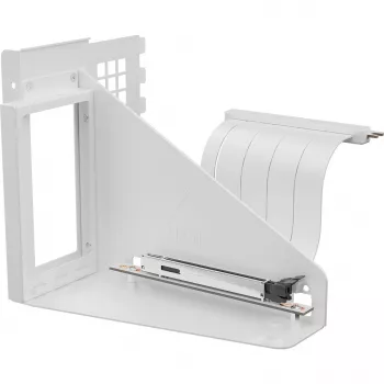 ARCTIC Accelero Vertikalus GPU Laikiklis Baltas 16 cm PCIe 4.0 x16 Riser Kabelis