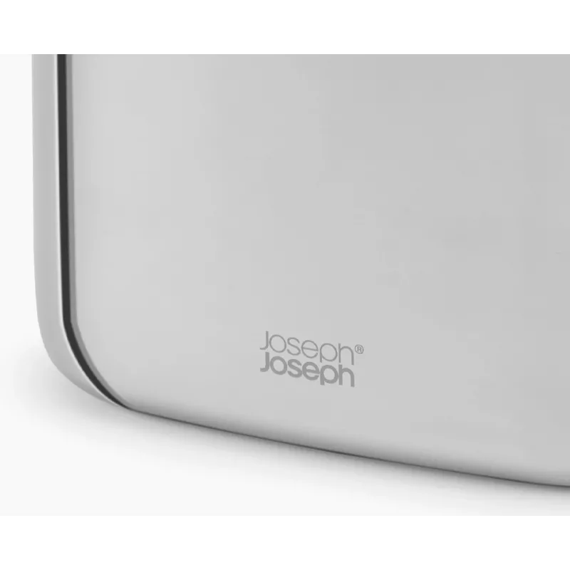 Joseph Joseph EasyStore Luxe didelis dantų šepetėlių laikiklis iš nerūdijančio plieno