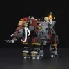 Lumibricks Steamphant Steampunk dramblio LED konstravimo rinkinys 800 detalių, USB maitinamas ekspozicinis modelis