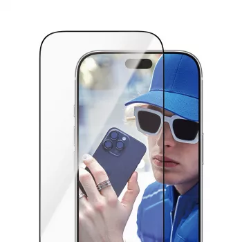 PanzerGlass Ultra-Wide Fit apsauginis stiklas, skirtas Apple iPhone 17 Pro ir 18 Pro su FastFit montavimo sistema