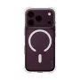 CARE by PanzerGlass Samba Case, skirtas iPhone 17/18 Pro, permatomas baltas, MagSafe