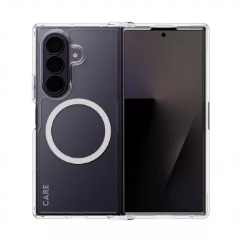 PanzerGlass CARE Urban Case Clear with White Qi, skirtas Samsung Galaxy Z Fold8 Ultra/Z Fold7
